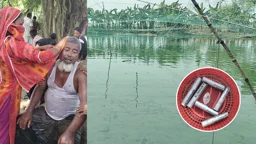 শত্রুর বিষে মরল ৩৫ লাখ টাকার মাছ, কান্নায় ভেঙে পড়লেন বাবু