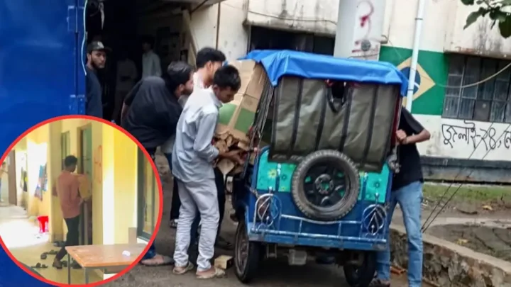 নোবিপ্রবিতে জুলাই অনুষ্ঠানের খাবার ছাত্রদল নেতার কক্ষে নেওয়ার অভিযোগ