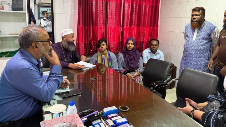 চিকিৎসকের অবহেলায় ৯ মাসের শিশুর মৃত্যুর অভিযোগ, পদ্মা জেনারেল হাসপাতালে তদন্ত দল