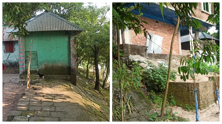 প্রশাসনের নীরবতায় করতোয়া রক্ষাবাঁধে গড়ে উঠছে অবৈধ ভবন-দোকান