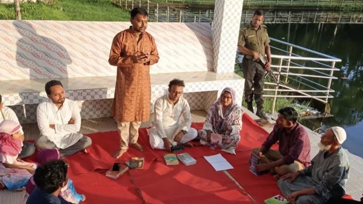 পিরোজপুরের মঠবাড়ীয়ায় সাপ্তাহিক পাঠচক্র ‘পাঠ চত্ত্বরের’ যাত্রা শুরু
