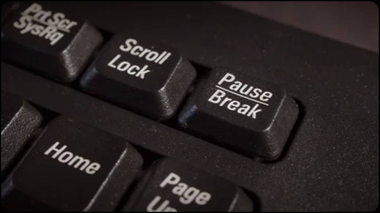 pause break