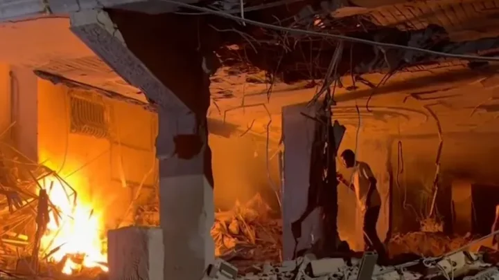Israeli air attack on sleeping Gaza City people kills at least five