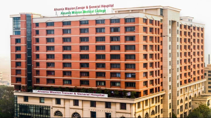 Corporate business at donation-funded hospital