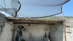 Pakistan installs fishing nets at security outposts to block drone attacks