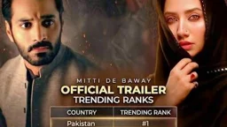 Mahira Khan, Wahaj Ali's 'Mitti De Baway' trailer wins praise 
