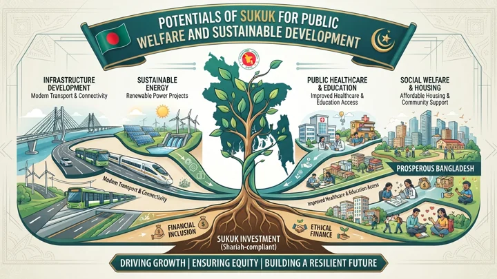 Potentials of Sukuk for Public Welfare and Sustainable Development in Bangladesh