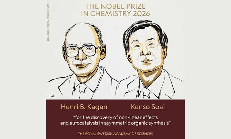 French-Japanese duo wins Nobel chemistry prize