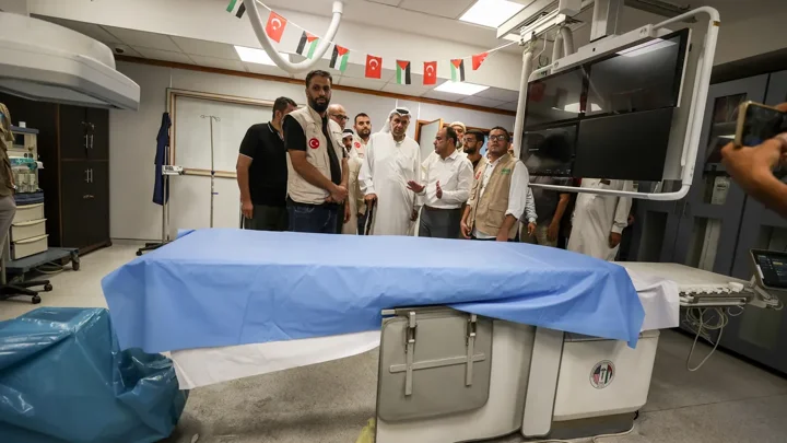Türkiye renovates radiology department at Gaza’s Al-Shifa Hospital