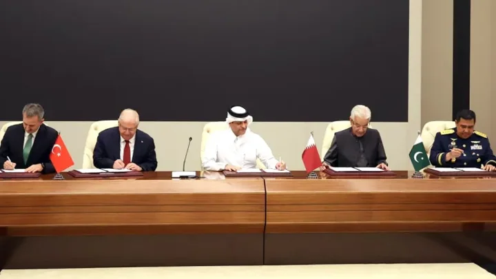 Türkiye, Qatar, Pakistan, Indonesia sign defense pact