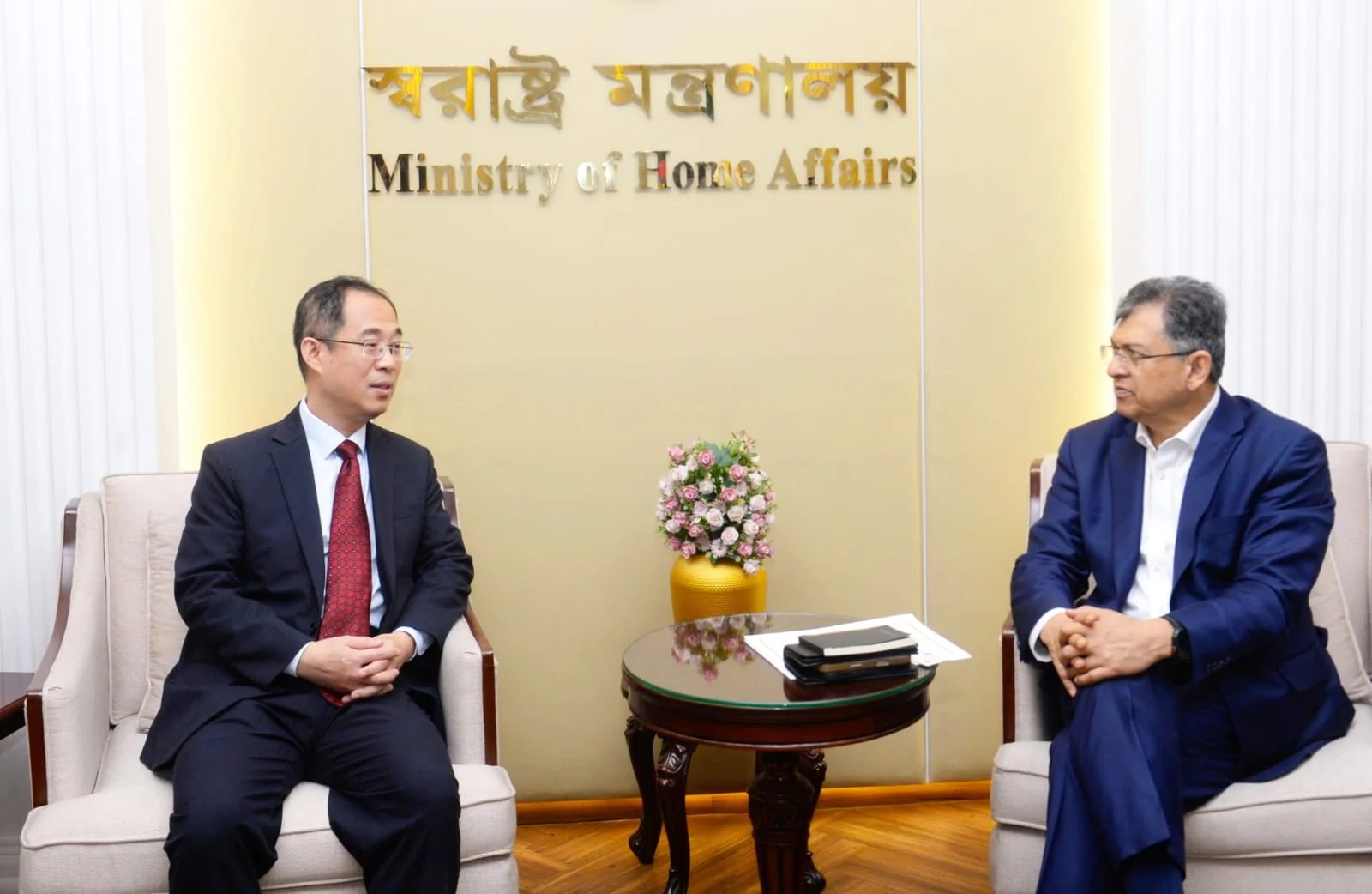 Bangladesh, China discuss enhancing cooperation in law enforcement, security