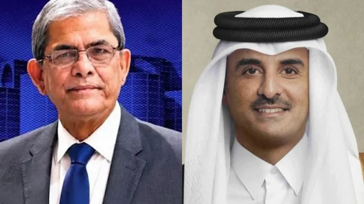 Qatar Emir congratulates Mirza Fakhrul on becoming President