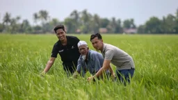 Malaysian farmers now grow more nutritious food