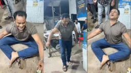মদ খেয়ে নৌ পুলিশ সদস্যের মাতলামি, জানা গেল পরিচয়