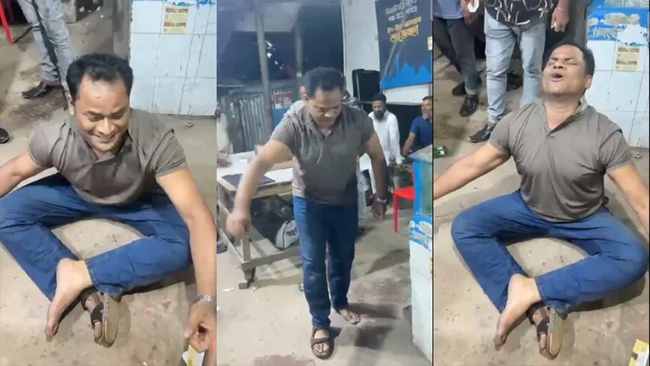 মদ খেয়ে নৌ পুলিশ সদস্যের মাতলামি, জানা গেল পরিচয়