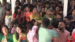 ধূপ-ঢাকের ধ্বনিতে মহানবমীর ভক্তি, ময়মনসিংহের মণ্ডপে মণ্ডপে বিদায়ের সুর