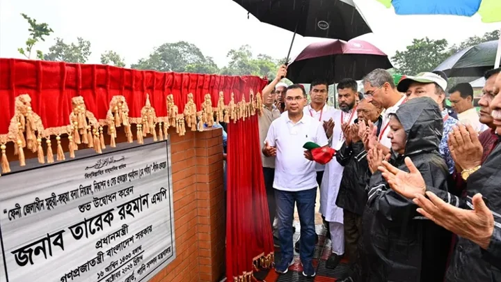 PM opens Tk1,542cr flood control, irrigation project in Feni