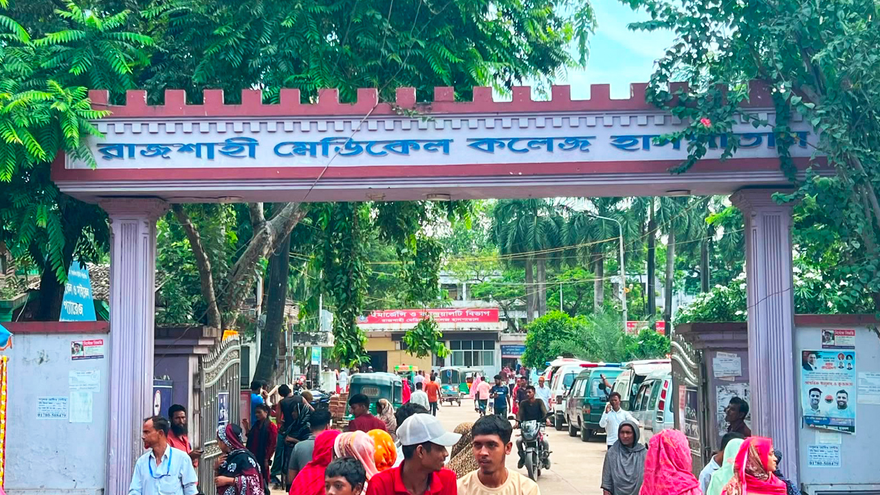 রাজশাহীতে হামের উপসর্গ নিয়ে তিন মাসের শিশুর মৃত্যু