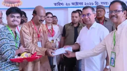 রংপুরের রাধা গোবিন্দ মন্দিরে ১০ লাখ টাকা দিলেন প্রধানমন্ত্রী 
