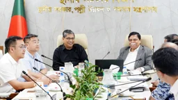 বর্জ্য থেকে ৪৫ মেগাওয়াট বিদ্যুৎ উৎপাদনে চীনা প্রতিষ্ঠানের সঙ্গে প্রতিমন্ত্রীর বৈঠক