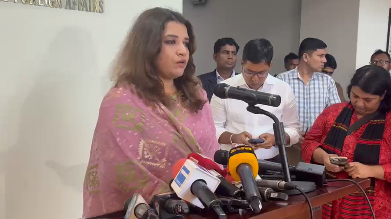 রাষ্ট্রপতির সঙ্গে শেখ হাসিনার ফোনালাপ নিয়ে কোনো তথ্য নেই: পররাষ্ট্র প্রতিমন্ত্রী
