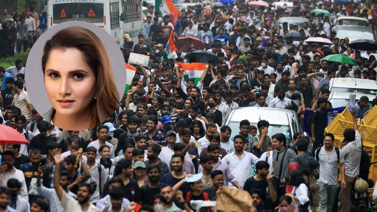 তরুণদের আন্দোলন নিয়ে সমাধান খুঁজতে বললেন সানিয়া মির্জা