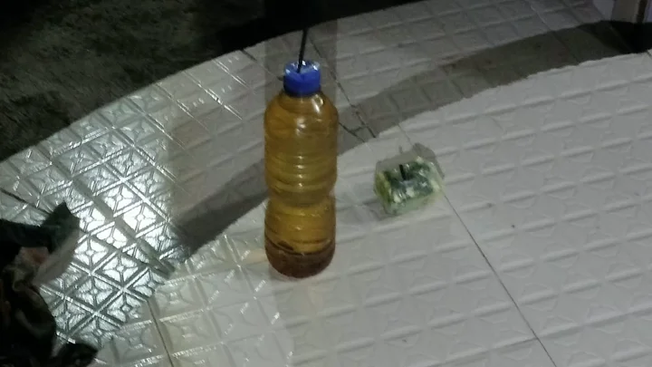বিএনপি নেতার বাড়িতে মিলল পেট্রোলভর্তি বোতল