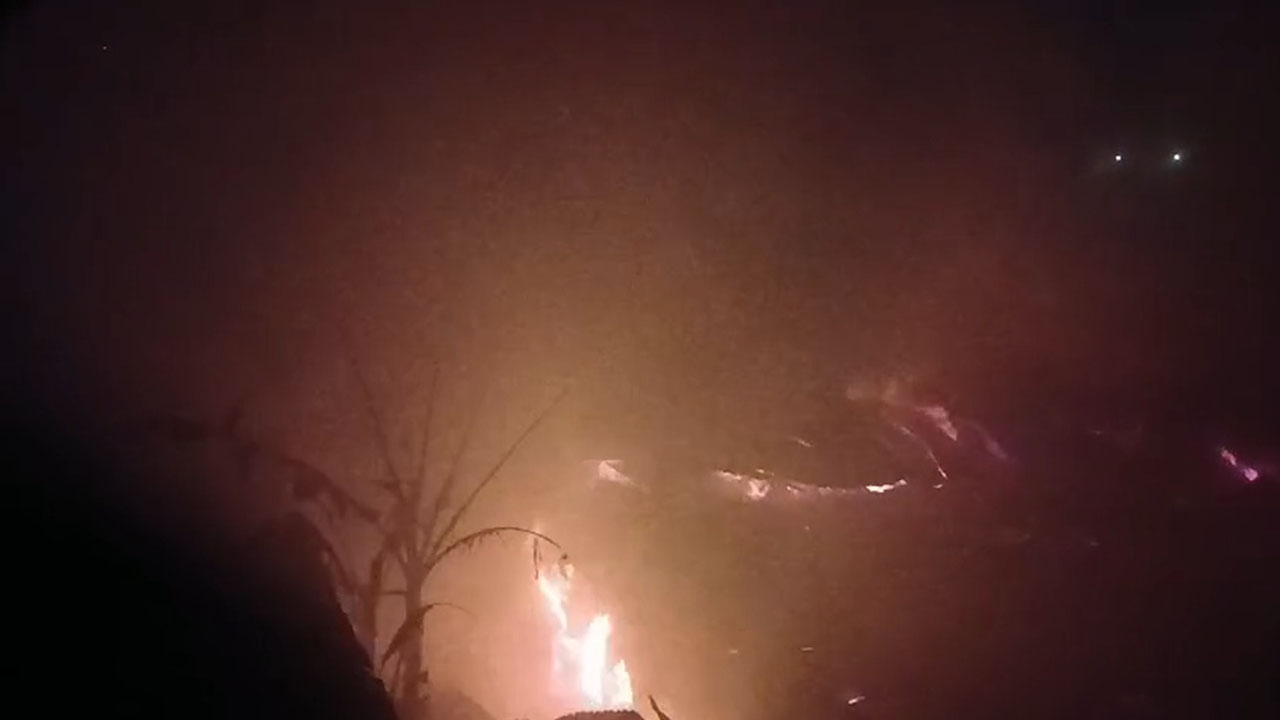 সাভারে ঝুটের গোডাউনে আগুন