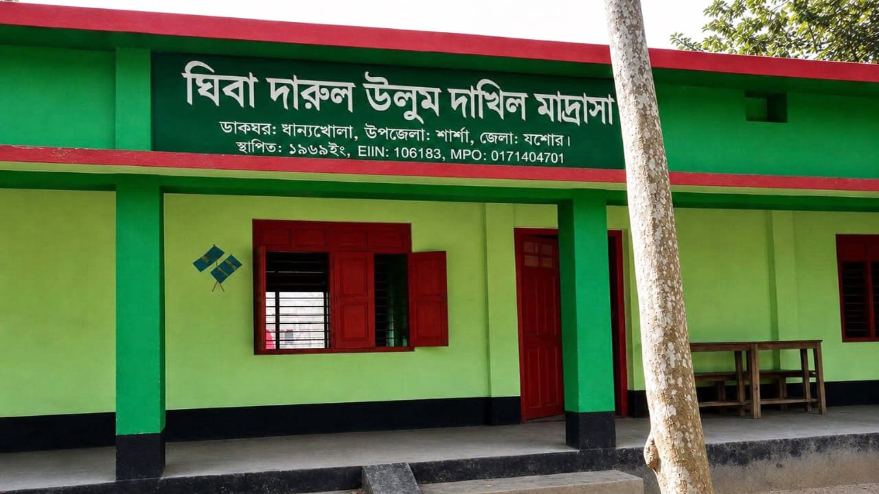 ঘিবা দারুল উলুম দাখিল মাদ্রাসায় ৯ জন শিক্ষকের পাঠদানে ২৩ জন পরীক্ষার্থী অংশ নিয়ে সবাই ফেল করেছে। ছবি: সংগৃহীত