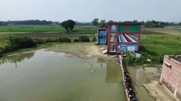 ২১ বছরেও হয়নি রাস্তা, ভাঙা সাঁকো আর জলাবদ্ধতায় ঝরে পড়ছে শিক্ষার্থী