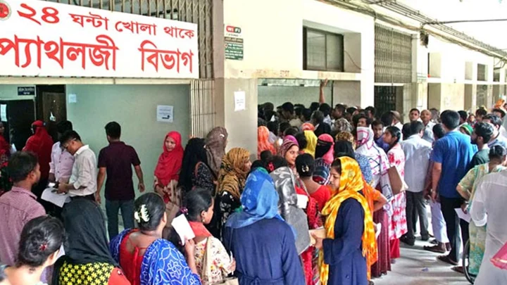 স্বাস্থ্য খাতে দ্বিগুণ বরাদ্দেও ব্যয় বাড়ছে রোগীর