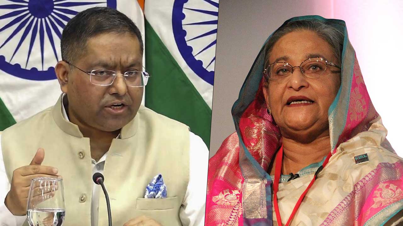 হাসিনাকে ফেরত পাঠানোর অনুরোধ খতিয়ে দেখছে ভারত