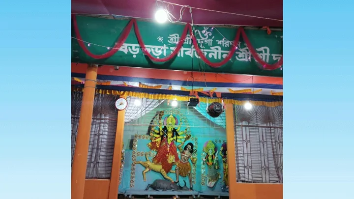 পূজামণ্ডপের সামনে মাতলামি, পুলিশের তাড়া খেয়ে পালালেন যুবক