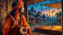মেয়ের জন্মদিনে বাউল গানের আয়োজন, আপত্তির মুখে বন্ধ
