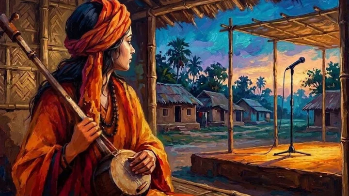 মেয়ের জন্মদিনে বাউল গানের আয়োজন, আপত্তির মুখে বন্ধ