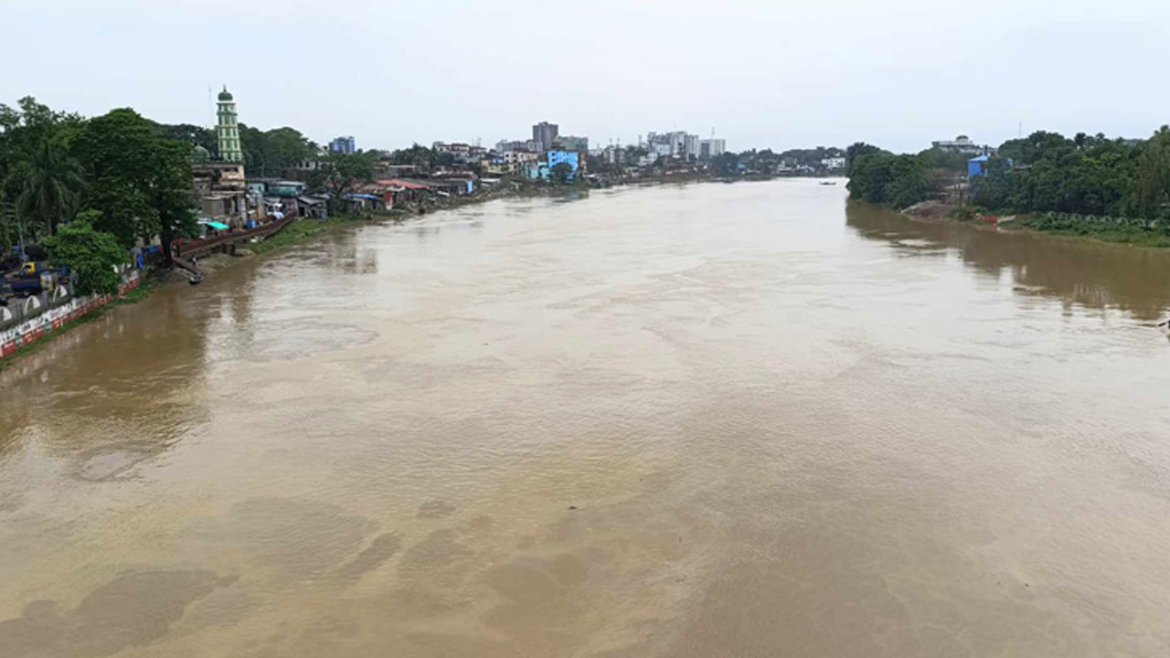 সুরমা-কুশিয়ারা পানি বিপৎসীমার ওপরে