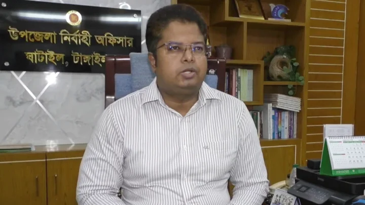 টাঙ্গাইলে তথ্য চেয়ে আবেদন করায় সাংবাদিককে ইউএনওর হুমকি