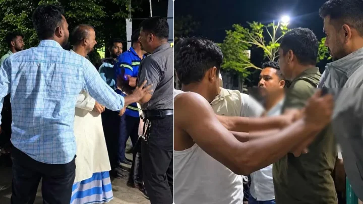 বিরোধ মেটাতে থানায় এসে দুই পক্ষের সংঘর্ষ, আটক ৫