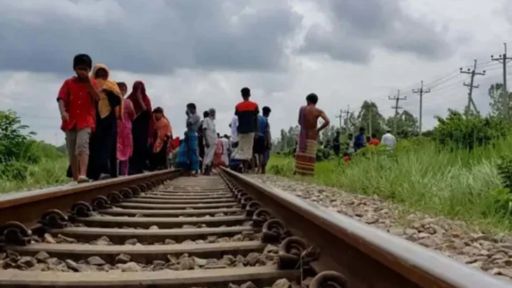 রাজবাড়ীতে ট্রেনে কাটা পড়ে প্রাণ গেল কৃষকের