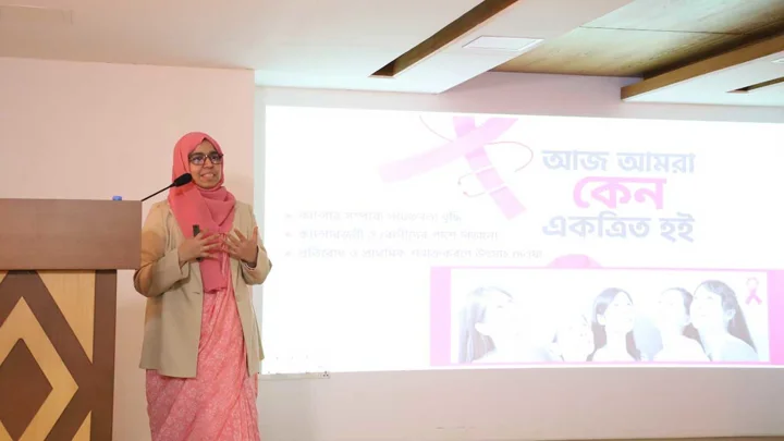 ইউআইইউতে স্তন ক্যানসার স্ক্রিনিং ও সচেতনতা কর্মশালা অনুষ্ঠিত