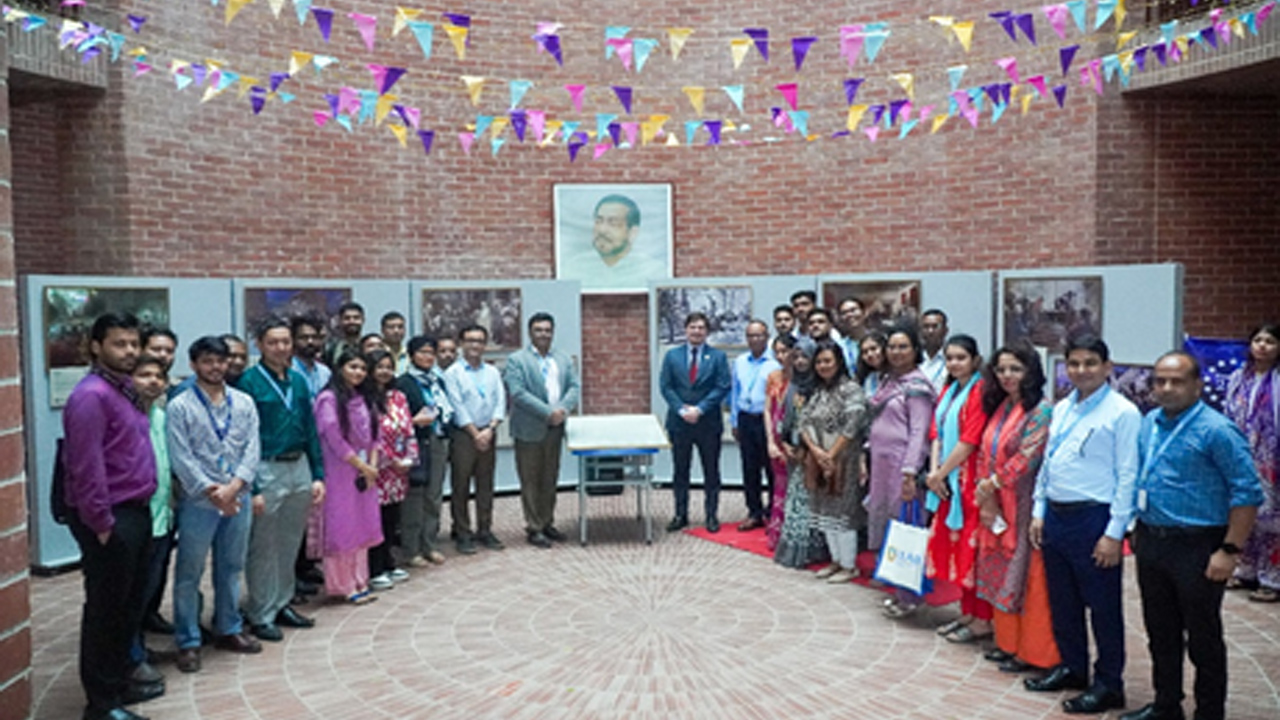 ইউল্যাবে ‘আমেরিকান ফাউন্ডার্স মিউজিয়াম এক্সিবিশন’ উদ্বোধন