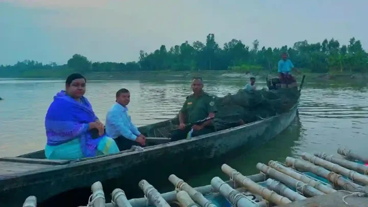 বালু উত্তোলনে বাধা দেওয়ায় গোবিন্দগঞ্জে ইউএনওর ওপর হামলা