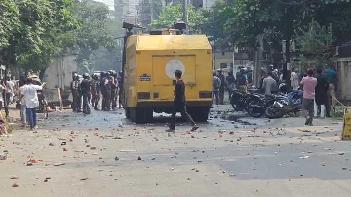 উত্তরায় গার্মেন্টস শ্রমিকদের পেছনে সরকারবিরোধী চক্র, দাবি পুলিশের