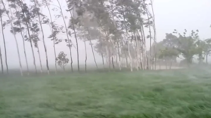 দুপুরের মধ্যে ৯ অঞ্চলে ৬০ কিমি বেগে ঝড়ের আভাস