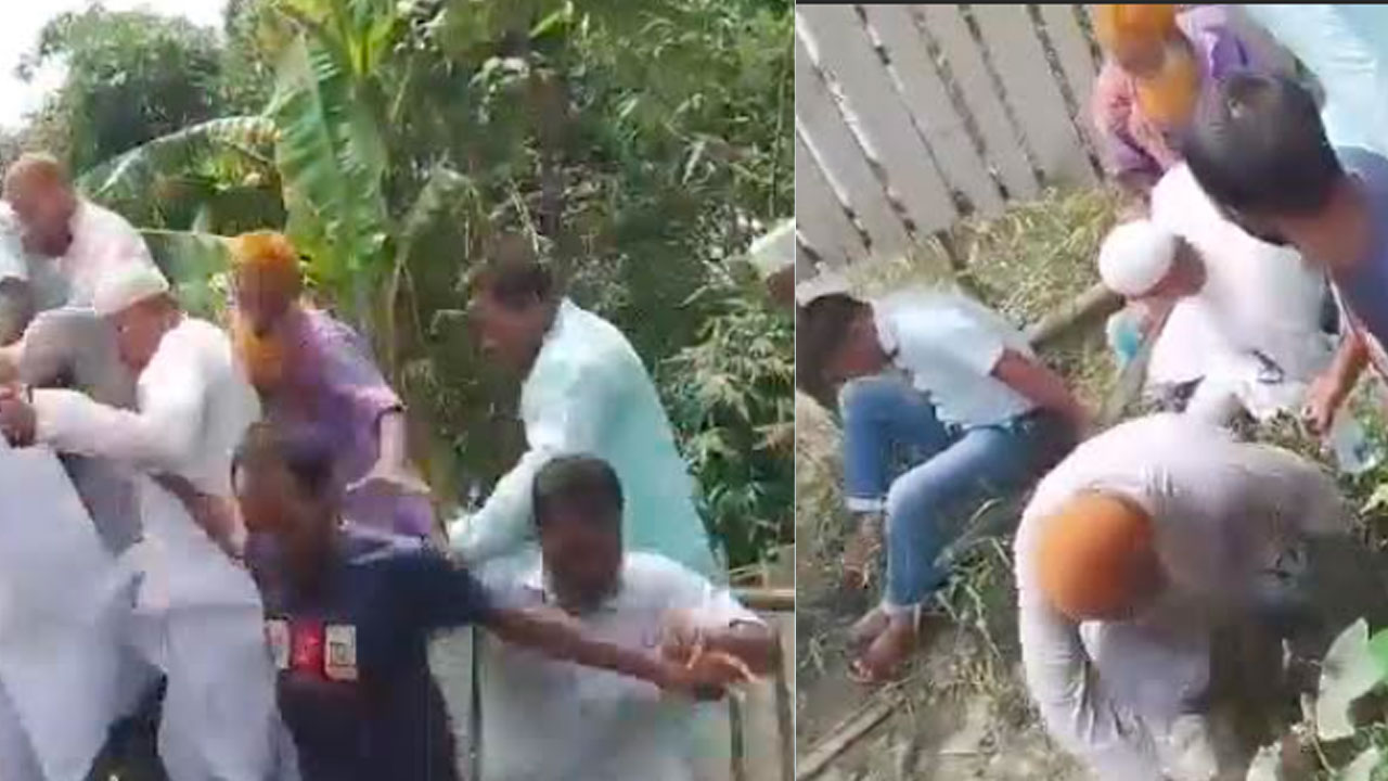 পরিদর্শনের সময় ভেঙে পড়ল কাঠের ব্রিজ, অল্পের জন্য রক্ষা পেলেন এমপি