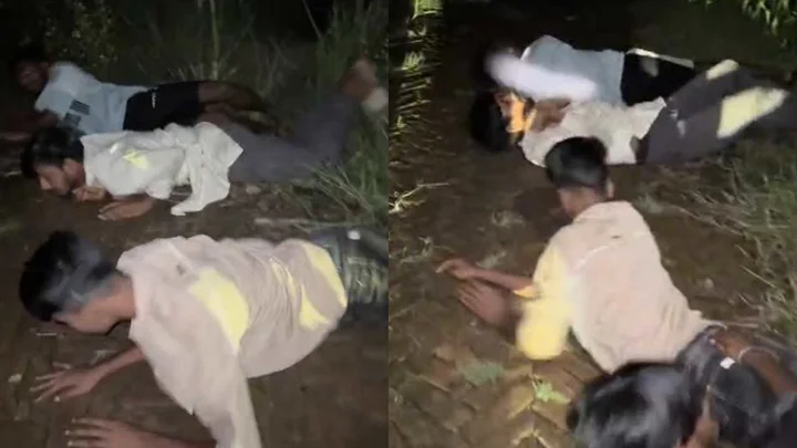 সাভারে মাদকসেবীদের ব্যতিক্রমী শাস্তি