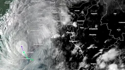 স্থল গভীর নিম্নচাপের প্রভাবে রাতেই ৬০ কিমি বেগে ঝড়ের আভাস