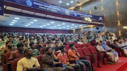 শেকৃবিতে শিবিরের নবীনবরণ অনুষ্ঠিত