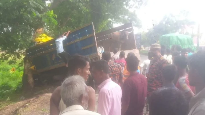 ‎সীতাকুণ্ডে গরুবাহী ট্রাক নিয়ন্ত্রণ হারিয়ে নিহত ১